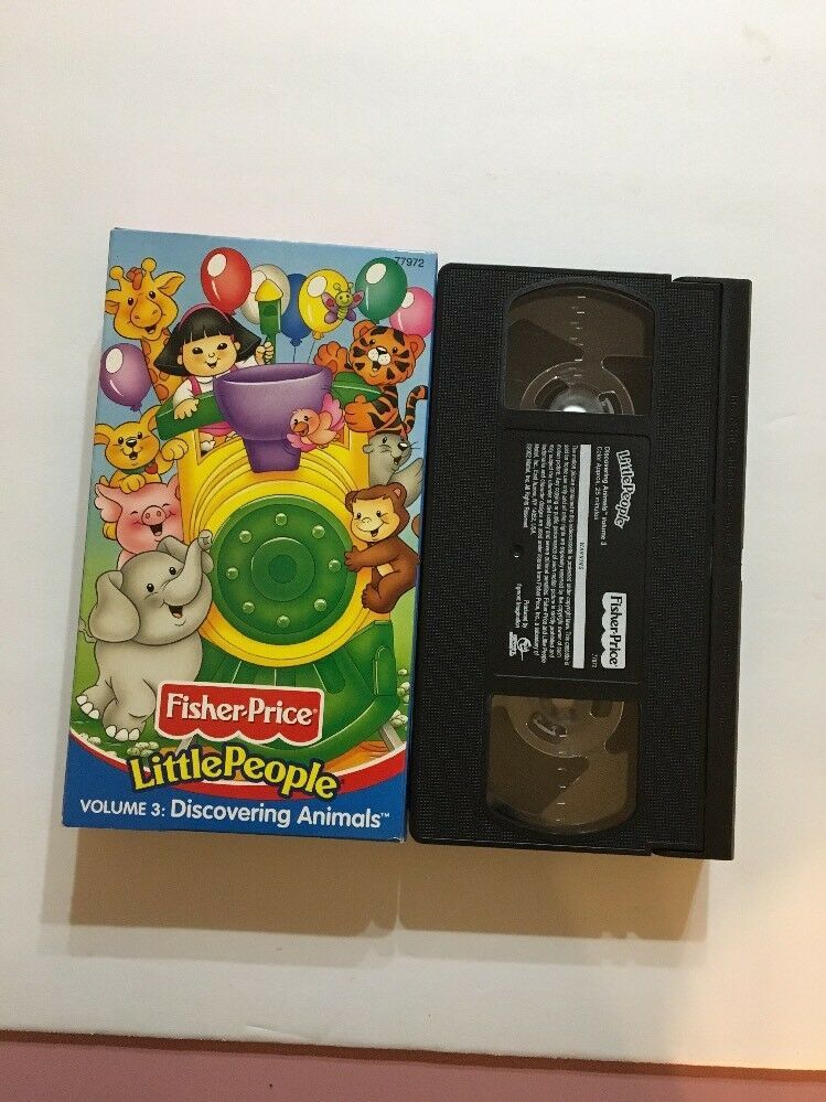 Fisher Price Little People Vol 3 Discovering Animals(VHS,2001)TESTED ...