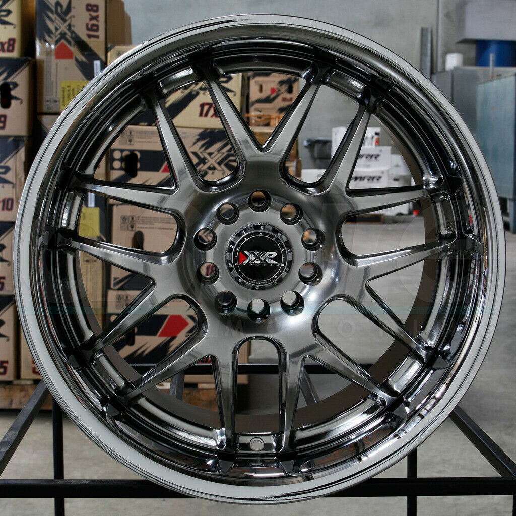 20x11 XXR 526 5x114.3/5x120 11 Chromium Black SSC Wheels Rims Set(4 ...