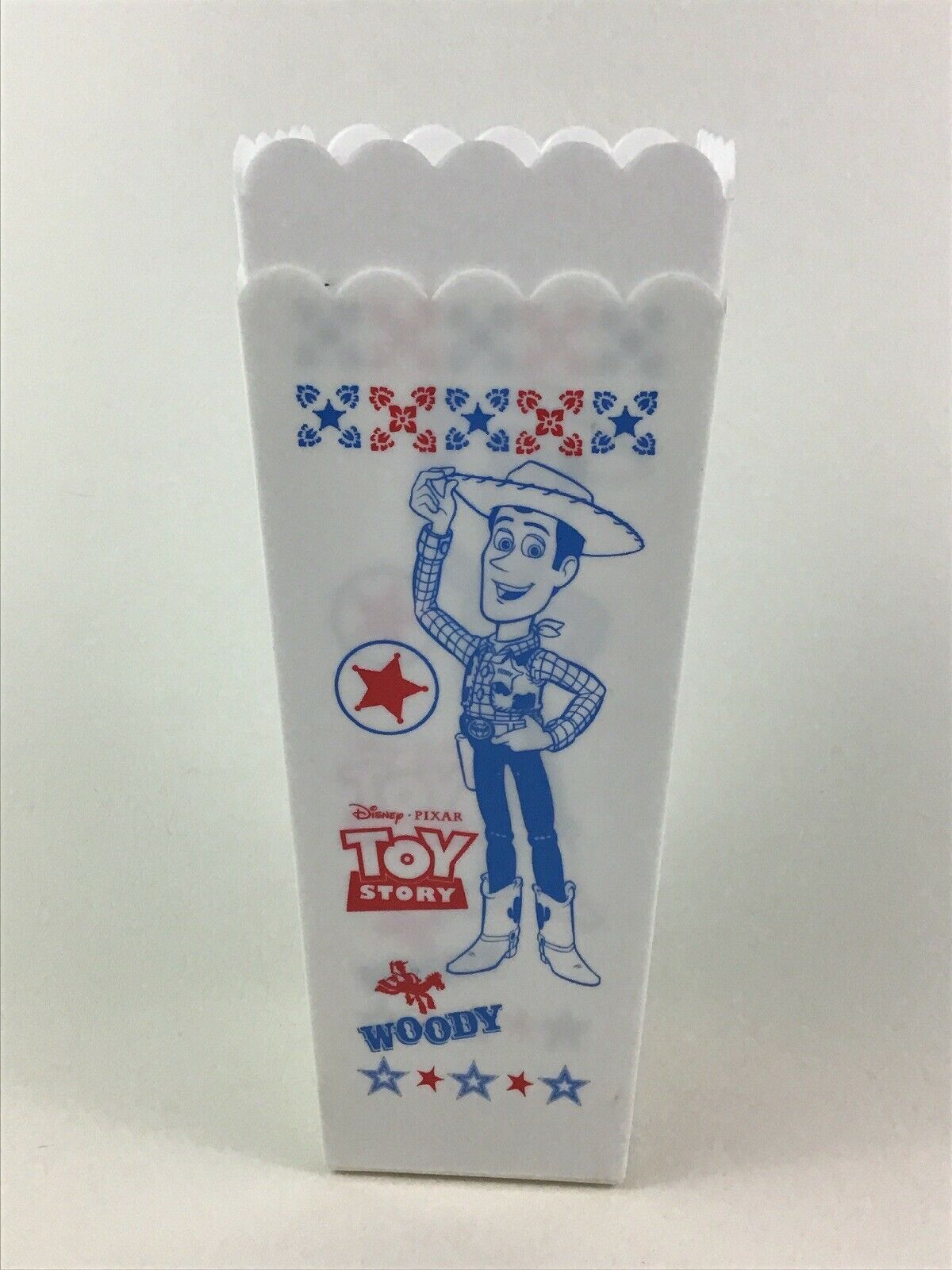 Toy Story Disney Pixar Plastic Popcorn Buckets Lot Container 7.5" Tall