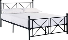 Homelegance Mardelle Metal Platform Bed, Full, Black - $231.93