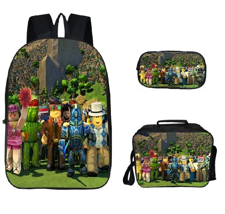 Roblox Backpack Package Series Schoolbag And 50 Similar Items - roblox backpack schoolbag book bag bag pack handbag