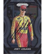 AUTOGRAPHED Joey Logano 2018 Panini Prizm Racing (#22 Shell Pennzoil) Te... - $35.99