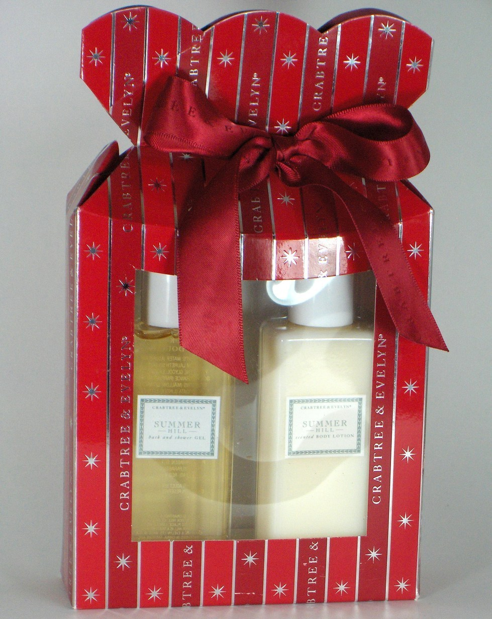 Crabtree and Evelyn Summer Hill Lotion and Shower Gel Gift S Mixed Items