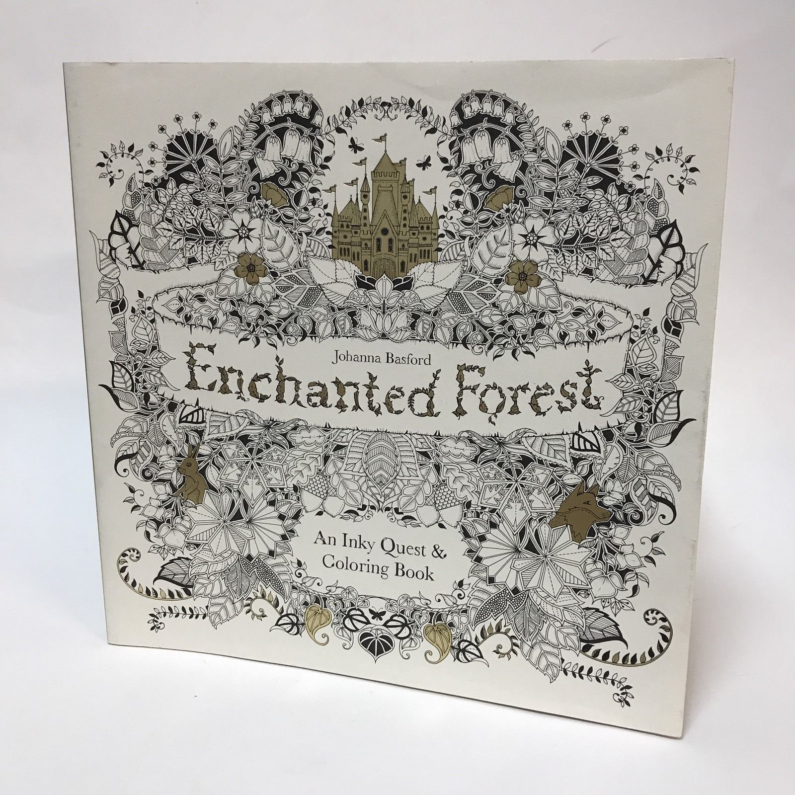 Enchanted Forest An Inky Quest Coloring Book By Johanna Basford 2015 Paperback