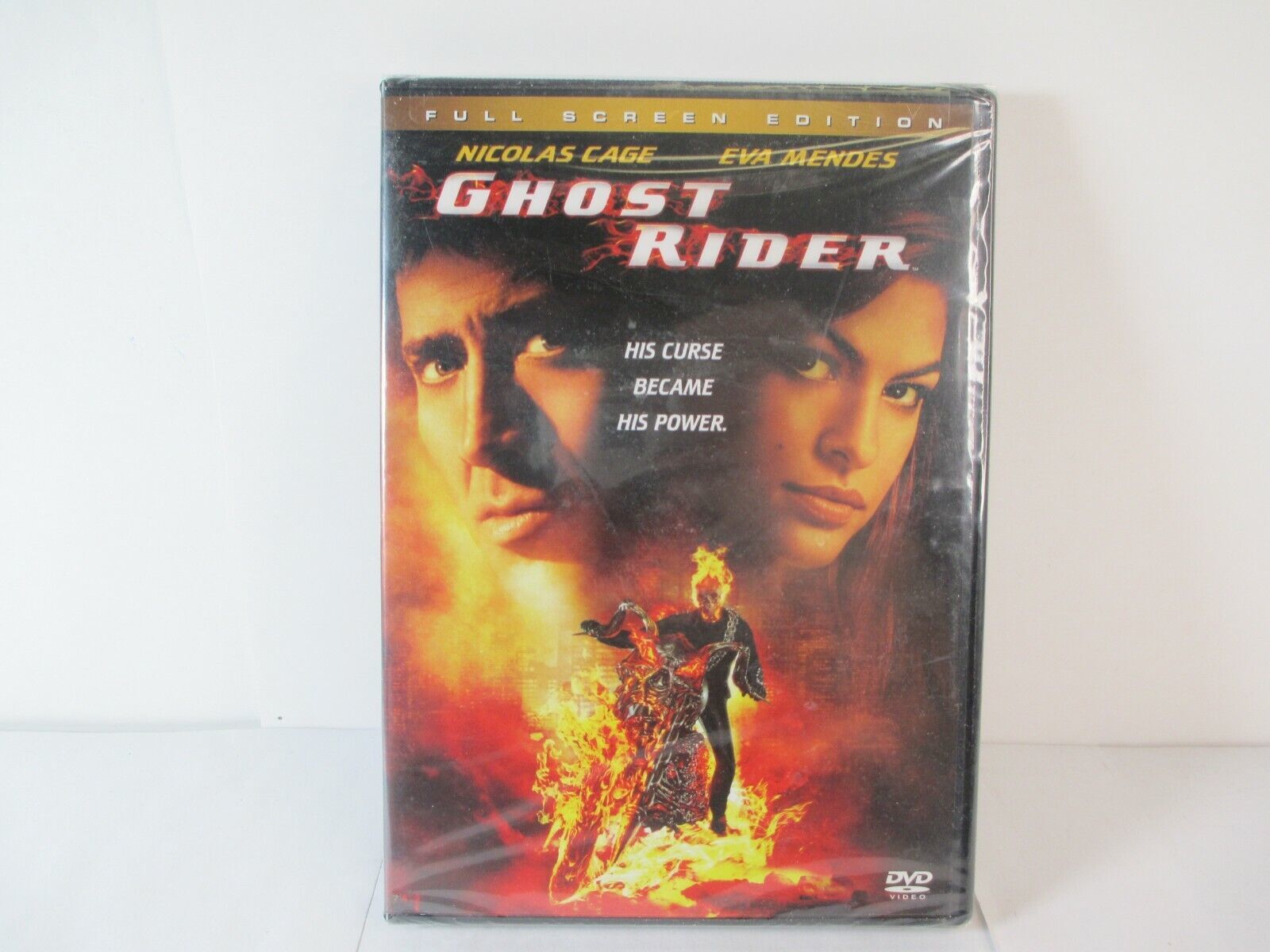 Ghost Rider (dvd, 2007, Full Screen), Nicolas Cage, Eva Mendes New 