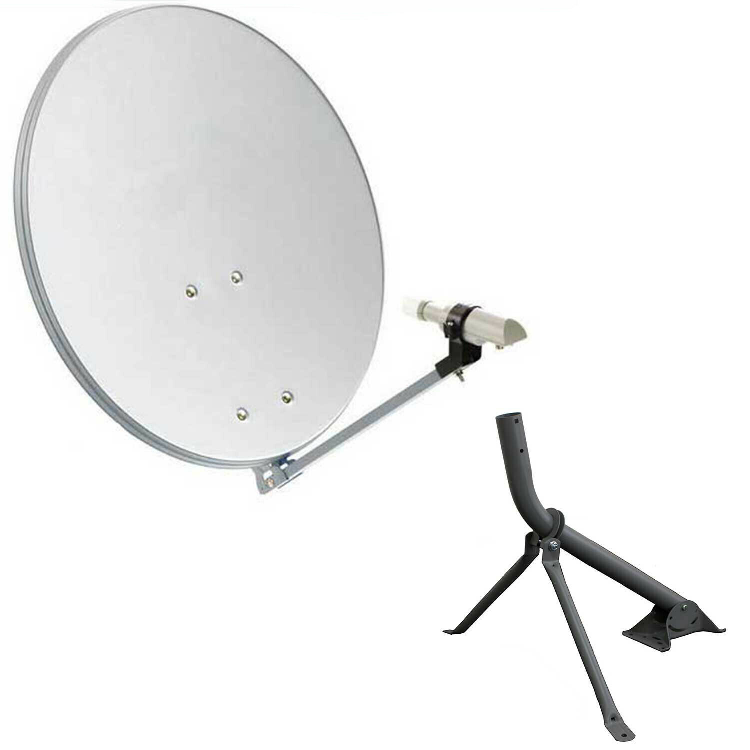 30 Inch 76Cm Satellite Dish Free Tv Ku Band Fta With Tr Mount And