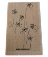 Stampin Up Rubber Stamp Flowers Spring Garden Nature Whimsical Card Maki... - $4.99