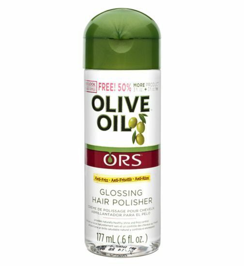 ORS Olive Oil Frizz Control & Shine Glossing Hair Polisher with Pequi Oil 6oz Gel, Mousse & Spray