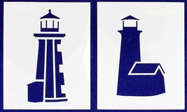Lighthouse Stencils Mylar 2 Piece Set of 14 Mil 12" X 15" - Painting/Crafts/Temp - $45.46