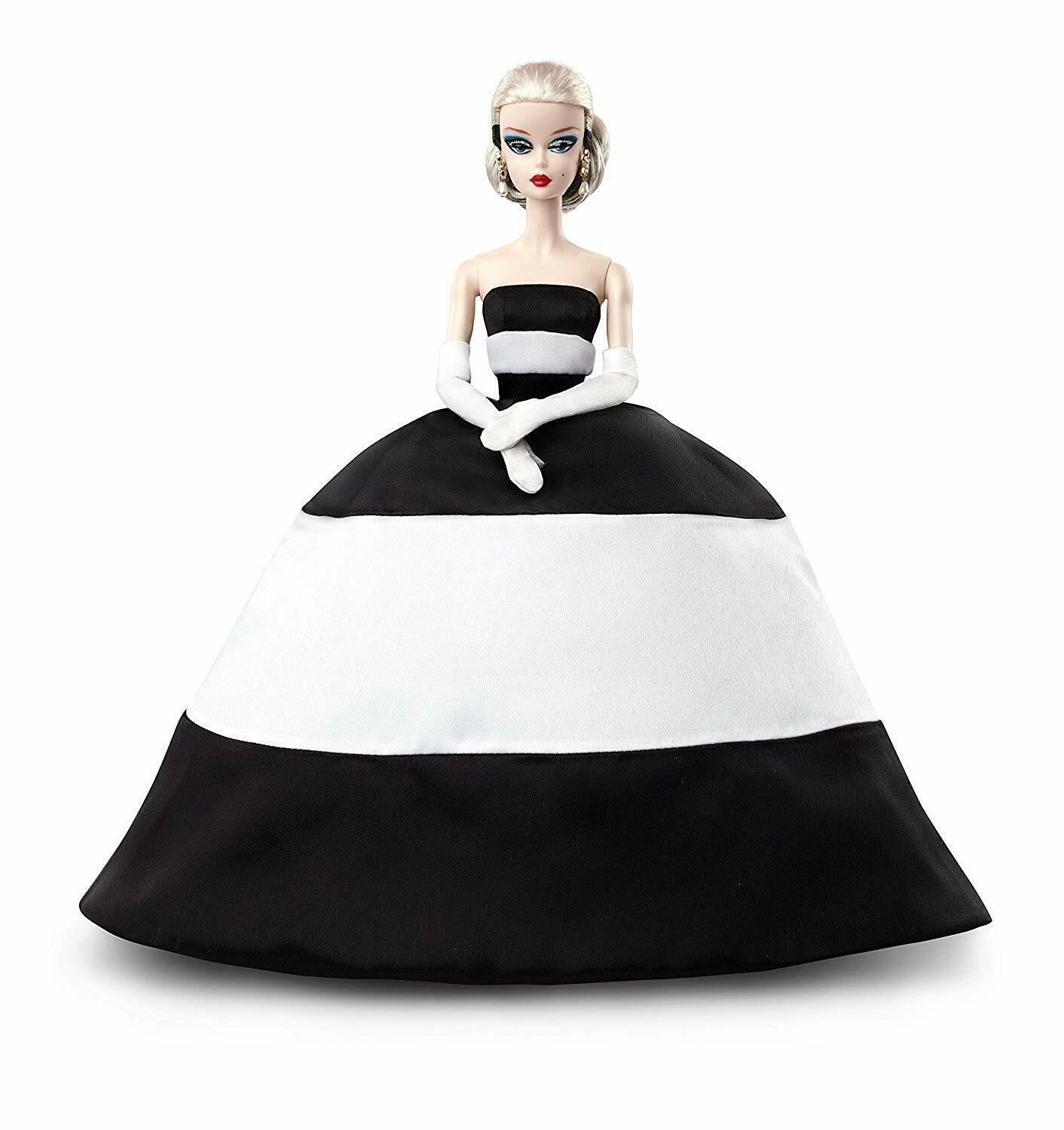 Barbie Black-and-White Forever 60th Anniversary Doll, Mattel