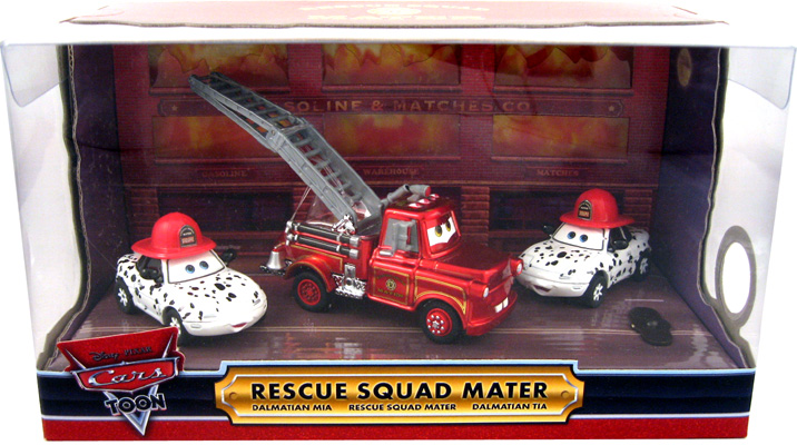 Disney/Pixar Cars Rescue Mater 3-Pk SDCC 2009 Exclusive NEW! - Ghostbusters