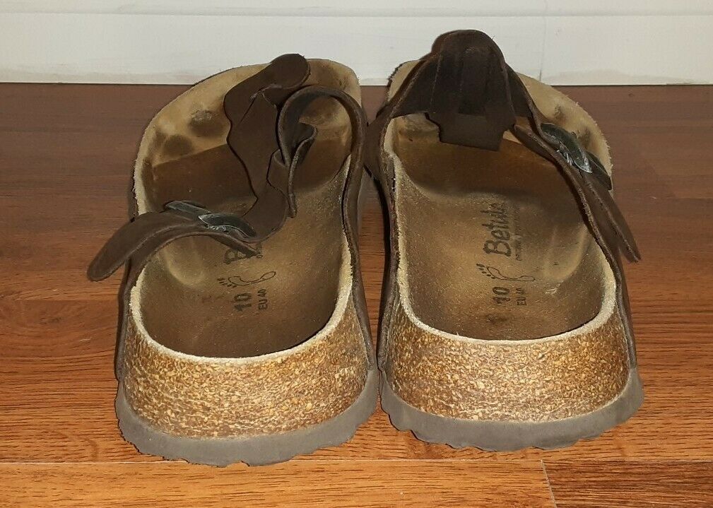 Birkenstock Betula Thong Sandals Brown EUR 40 US 10 - Sandals & Flip Flops