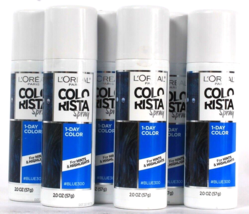 6 Count L'Oreal 2oz Colorista Blue300 One Day Color Spray For Hints Highlights - $45.99