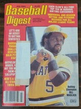 Baseball Digest July 1984 Bill Madlock Pittsburgh Pirates MLB - $9.90