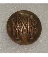 Antique Brass Uniform Button Maker Firmin &amp; Sons London 1 Inch - $5.00