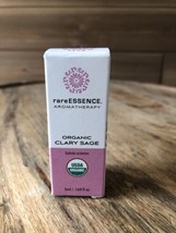 rareEssence Organic Clary Sage 100% Pure 5 ml Essential Oils Aromatherapy - $12.16