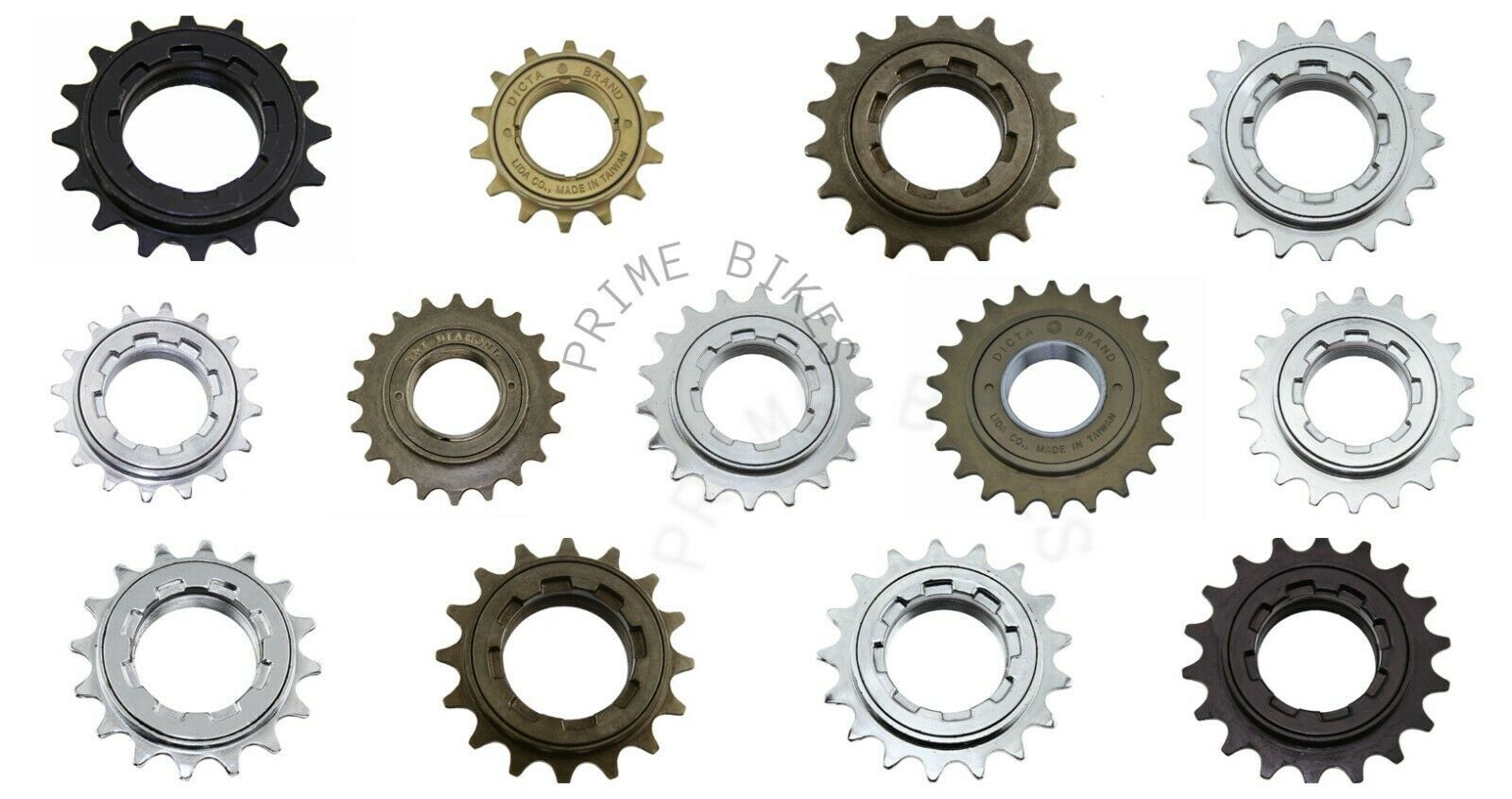 ORIGINAL Ruby FREEWHEEL SINGLE All Sizes & Colors Available, BMX BIKE Cassettes, Freewheels & Cogs