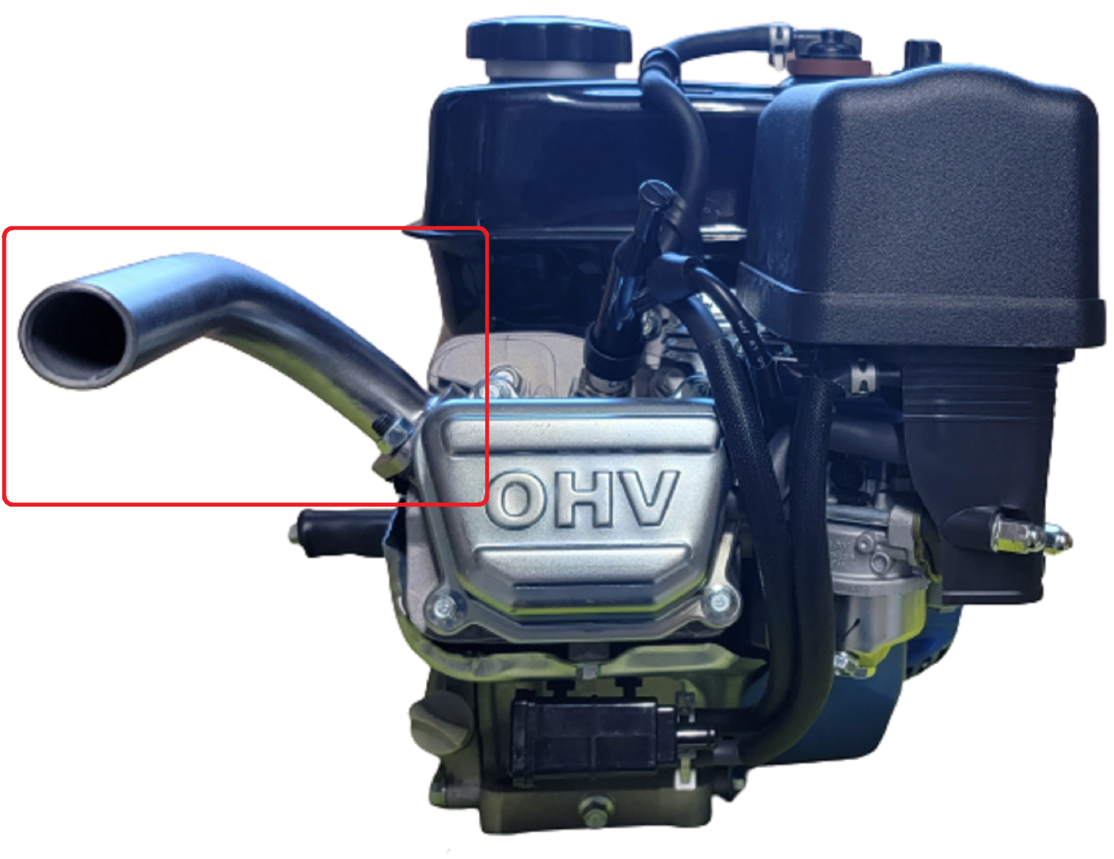 Exhaust Pipe For 212cc Tillotson Hemi Engine, Predator 212 Hemi or non