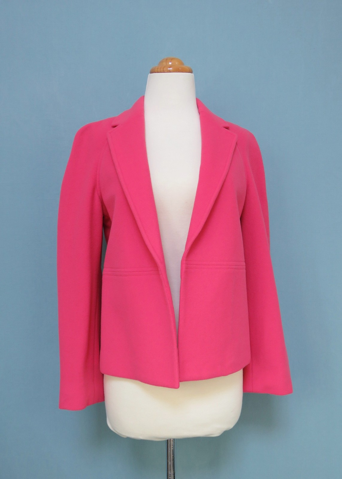 hot pink shirt jacket