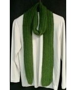 Crochet Long Winter Scarf, Fashion, Accessories, Women, Handmade,  - $40.00