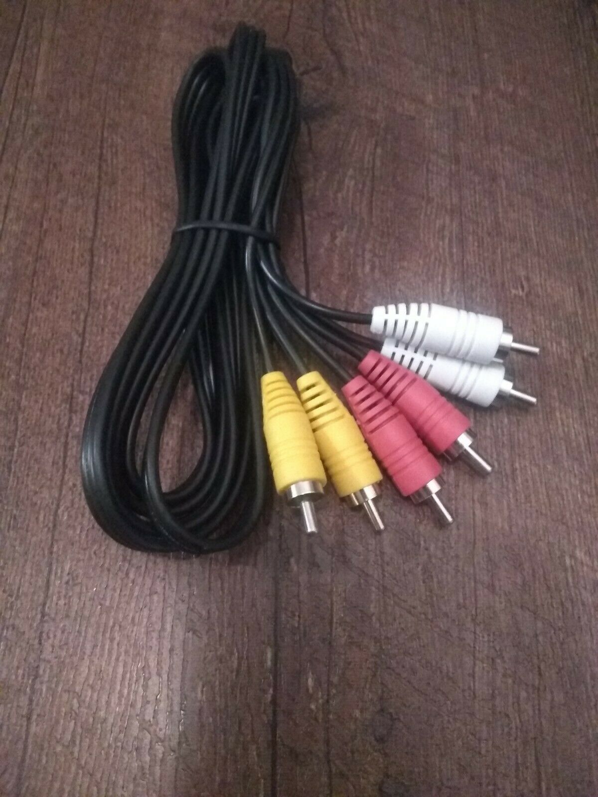 Audio Video Connecting Cable Red Yellow White 6Ft New Video Cables
