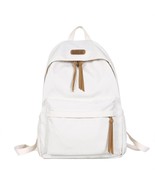 Solid Color Women Backpack School BackpaNylon School Bags For Teenager G... - $32.21