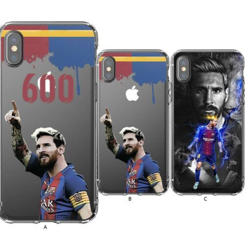 Lionel Messi 600TH Soccer Silicone Phone Case For iPhone Xs Max X XR 8 7 6 Plus