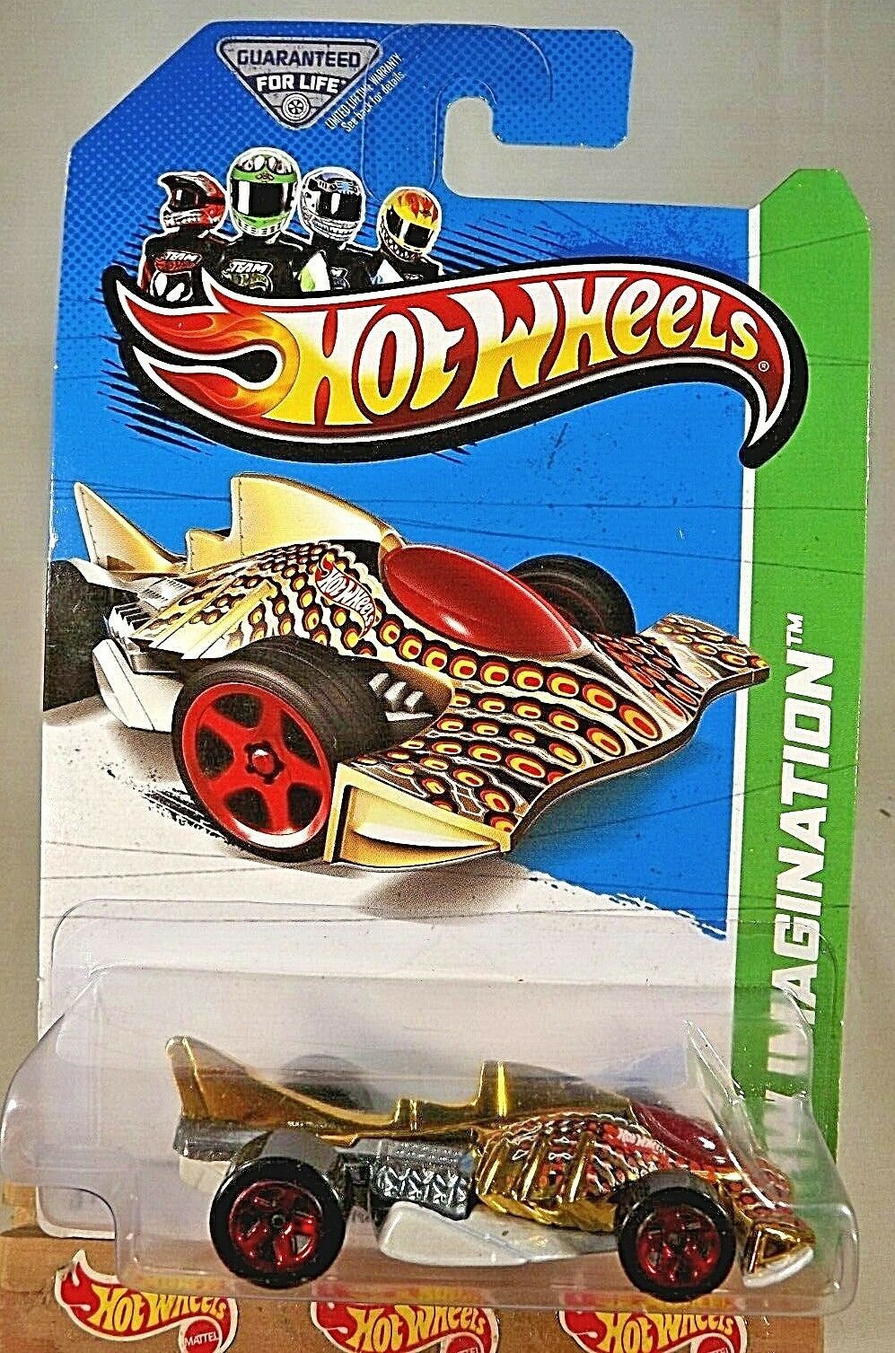 2013 Hot Wheels 72 HW ImaginationSurf Patrol HAMMER DOWN Gold Variant