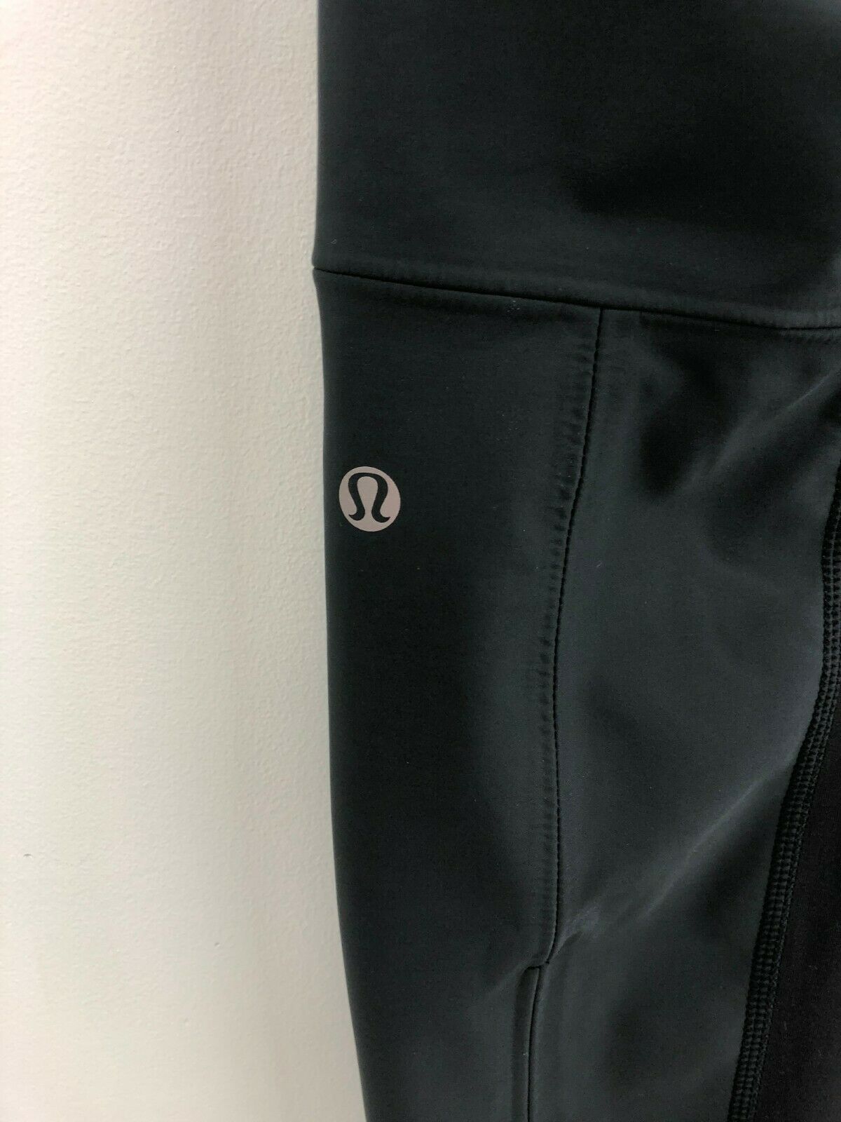black joggers zip pockets