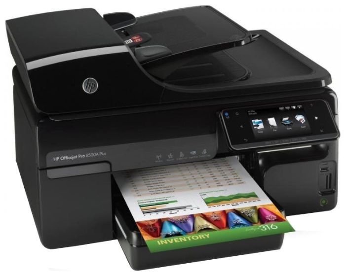 Hp Officejet Pro 8500a Plus All In One Inkjet Printer Printers