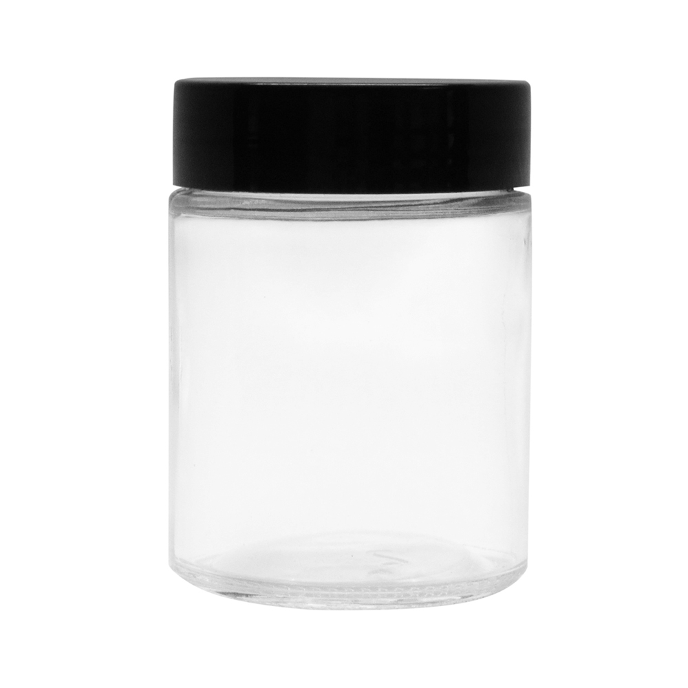 100x Airtight 5 oz Glass Jars with Lids Cap Bottles Containers, Spice ...