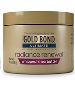 Gold Bond Ultimate Radiance Renewal Cream Whipped Shea Butter 8 oz New S... - $25.15