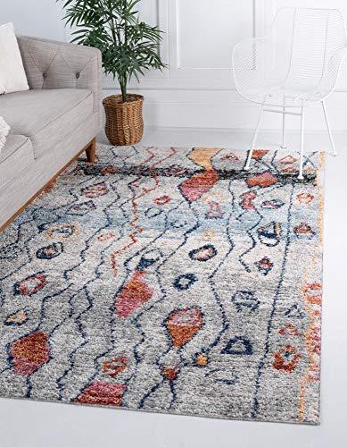 Primary image for Rugs.com Morocco Collection Rug  4' x 6' Multi High-Pile Rug Perfect for Living