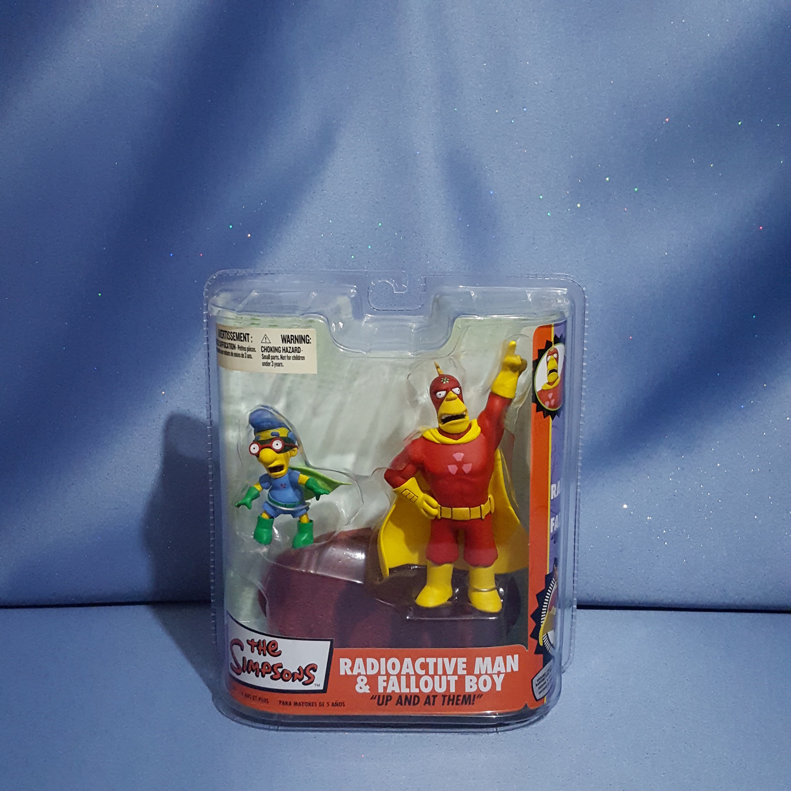 The Simpsons Radioactive Man and Fallout Boy Action Figures by McFarlane Toys. - $95.00