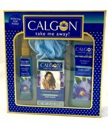 Calgon Take Me Away Morning Glory Bath Set 4 Piece Gift Set New in Box  - $29.99
