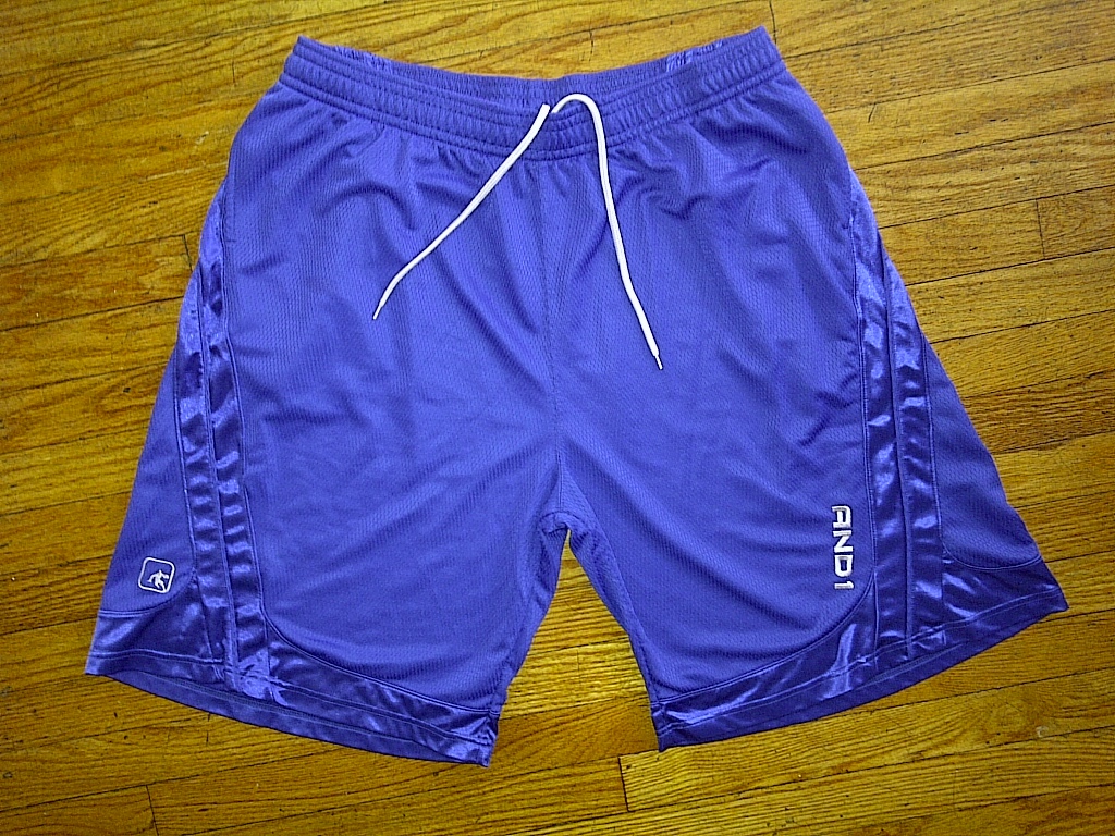 And1 And 1 One Polyester Mesh Royal Blue Pockets Basketball Shorts 3xl