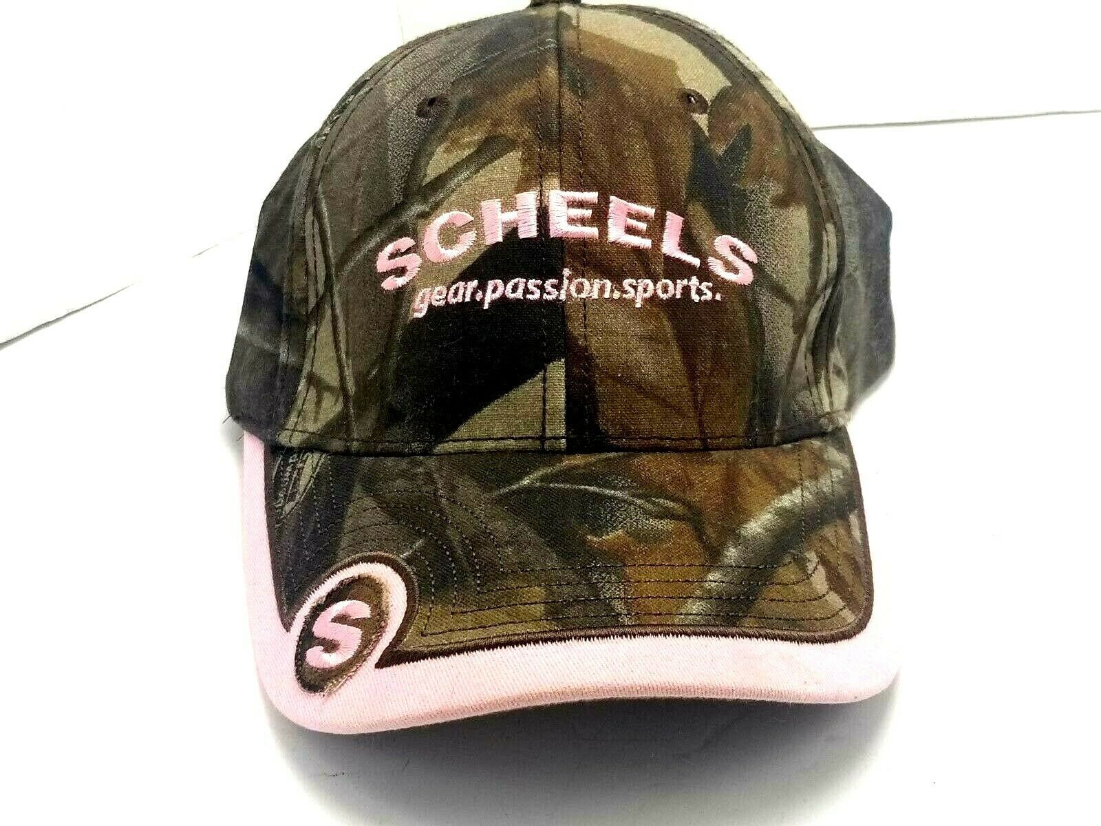 Scheels Womens Camouflage Hunting Hat Cap Strapback Pink Passion Sports