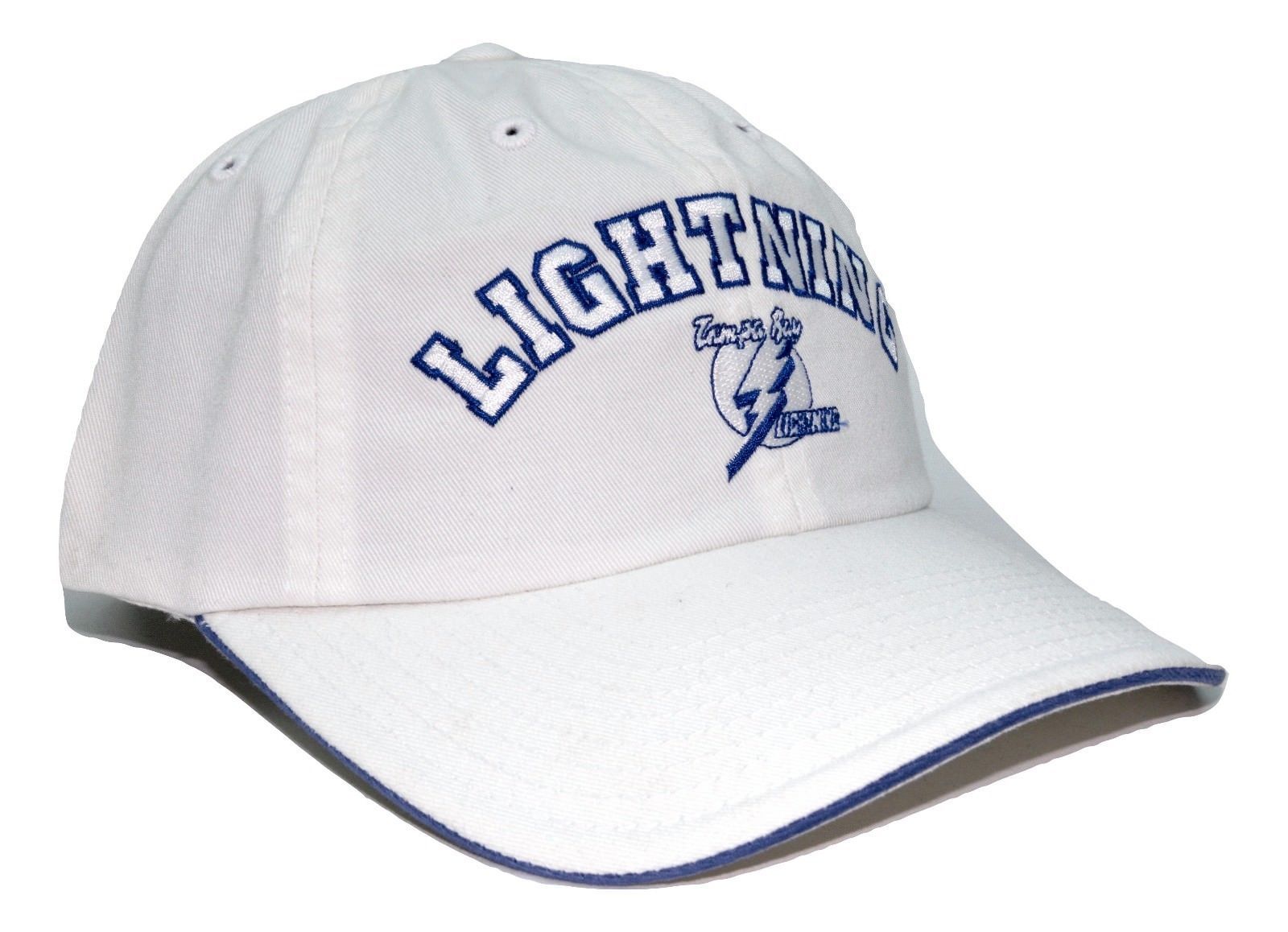 Tampa Bay Lightning American Needle NHL Cabana Adjustable White Hockey