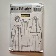 Butterick B5061 History Rachel Wallis Misses Large-Xlg Nightgown Robe Pajama Top - $11.87