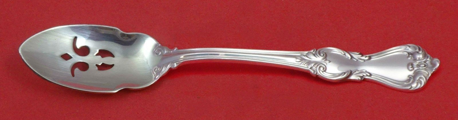 Primary image for Marlborough by Reed and Barton Sterling Silver Olive Spoon Pierced 5 3/4" Custom