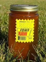 Raw Honey Comb 1LB 100% Pure Unfiltered Usa Honeycomb Amazingly Delicious!!! F... - $25.95
