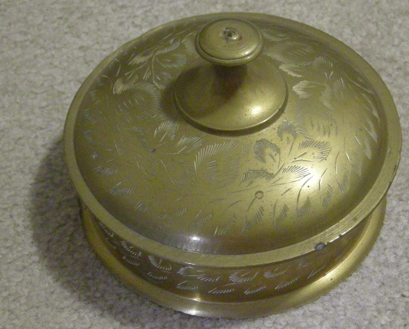 Indian Decorative Brass Candy Dish With Lid And 50 Similar Items