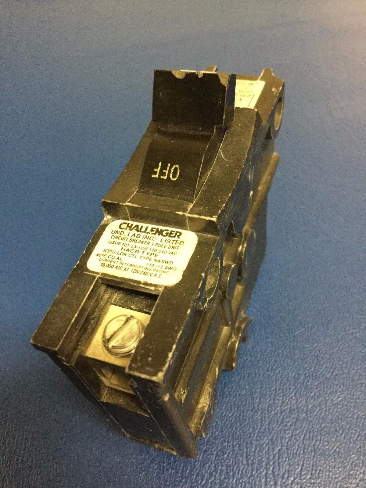Federal Pacific 30 Amp 3 Pole 240 VAC Stab-Lok CTL Type NA CIRCUIT BREAKER