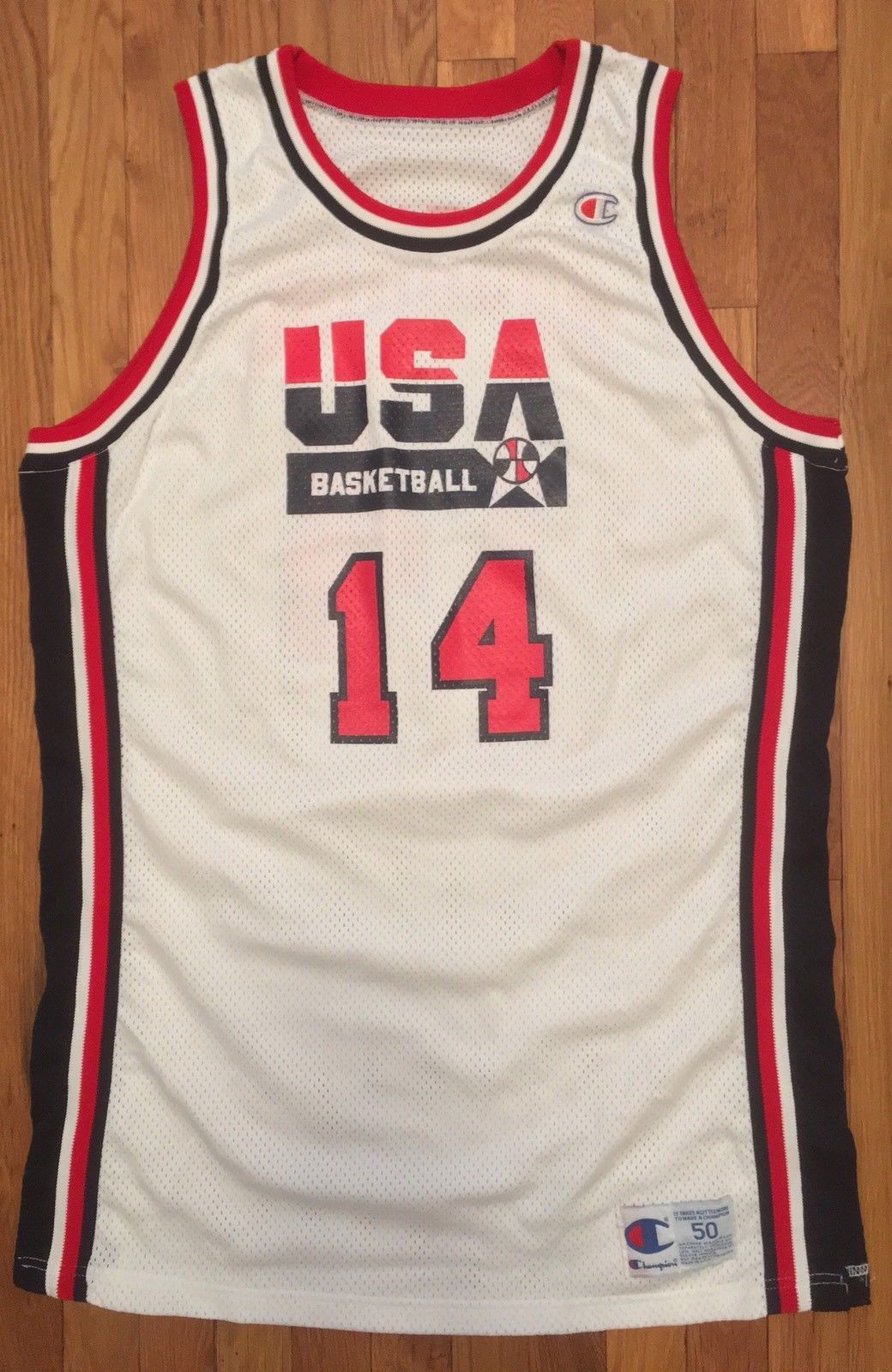2002-03 NBA All Star Game Game Issued White Black Practice Jersey