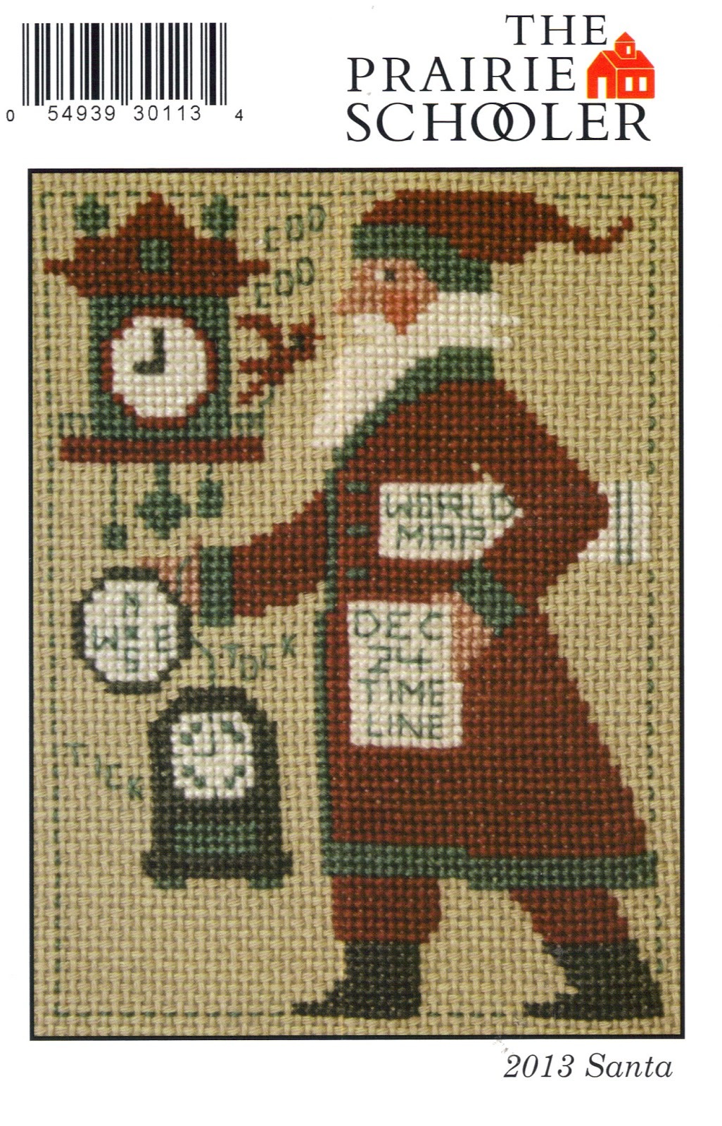 2013 Prairie Schooler Yearly Santa Cross And Similar Items