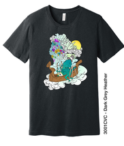 Amplenote &quot;Productive Octopus&quot; T-shirt, Dark Grey - $18.00