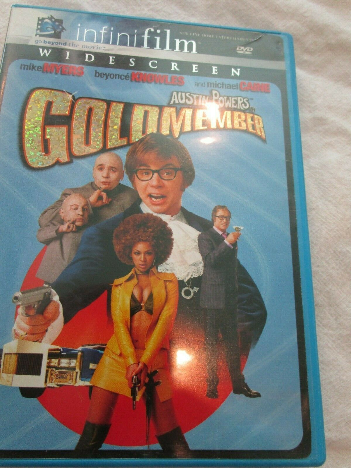 Austin Powers Goldmember Gold Member Widescreen Movie DVD MIke Myers ...