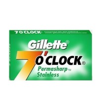 Gillette 7 O&#39;clock PermaSharp Super Stainless Double Edge Razor Blades 5... - $10.98