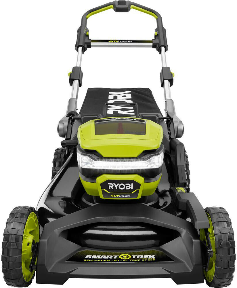 Ryobi Self Propelled Lawn Mower In Volt Lithium Ion Cordless Brushless Walk Behind Mowers