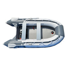 BRIS 9.8 ft Inflatable Boat Dinghy Yacht Tender Fishing Raft Pontoon W/Air Floor image 3